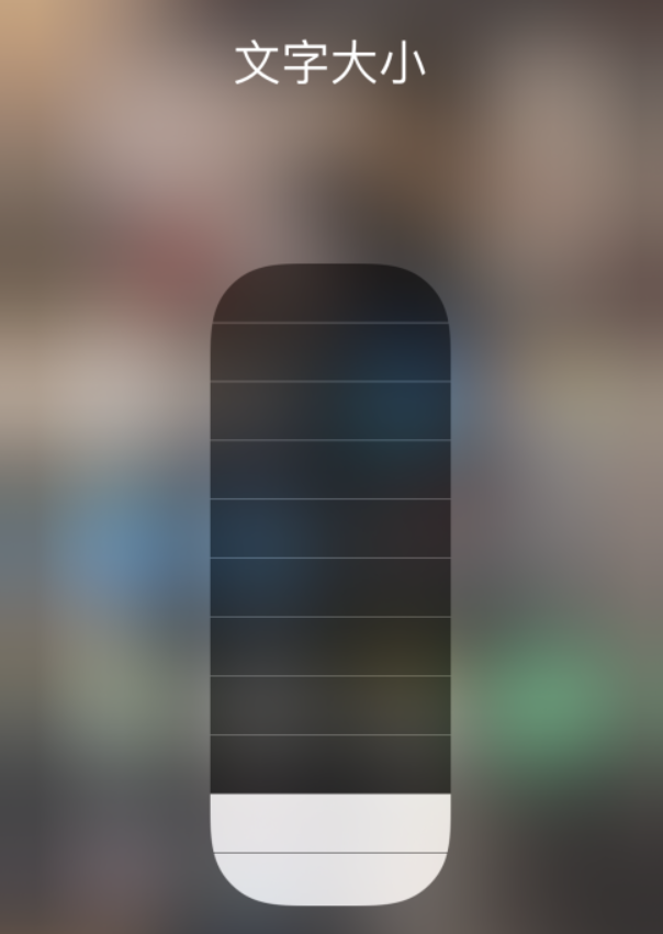 孝感苹果手机维修分享小技巧：在 iPhone 控制中心快速调节字体大小 