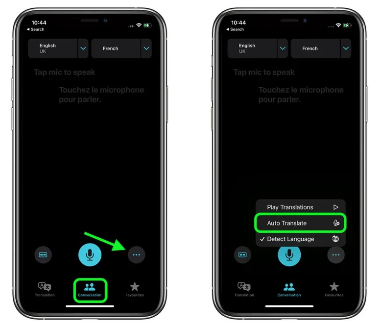 孝感苹果手机维修分享iOS 15 “翻译” App 新改进 