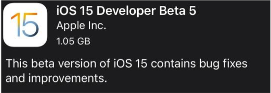 孝感苹果手机维修分享如何升级到iOS15.0 beta5 
