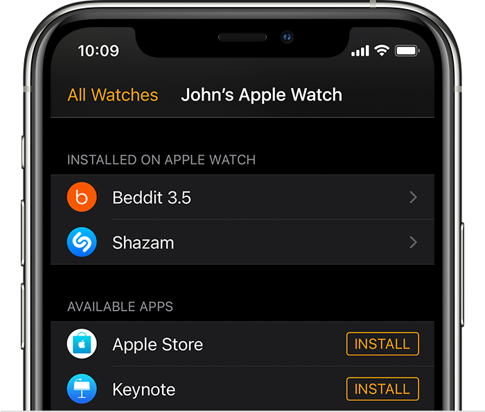 孝感苹果手机维修分享如何在 Apple Watch 上下载应用 
